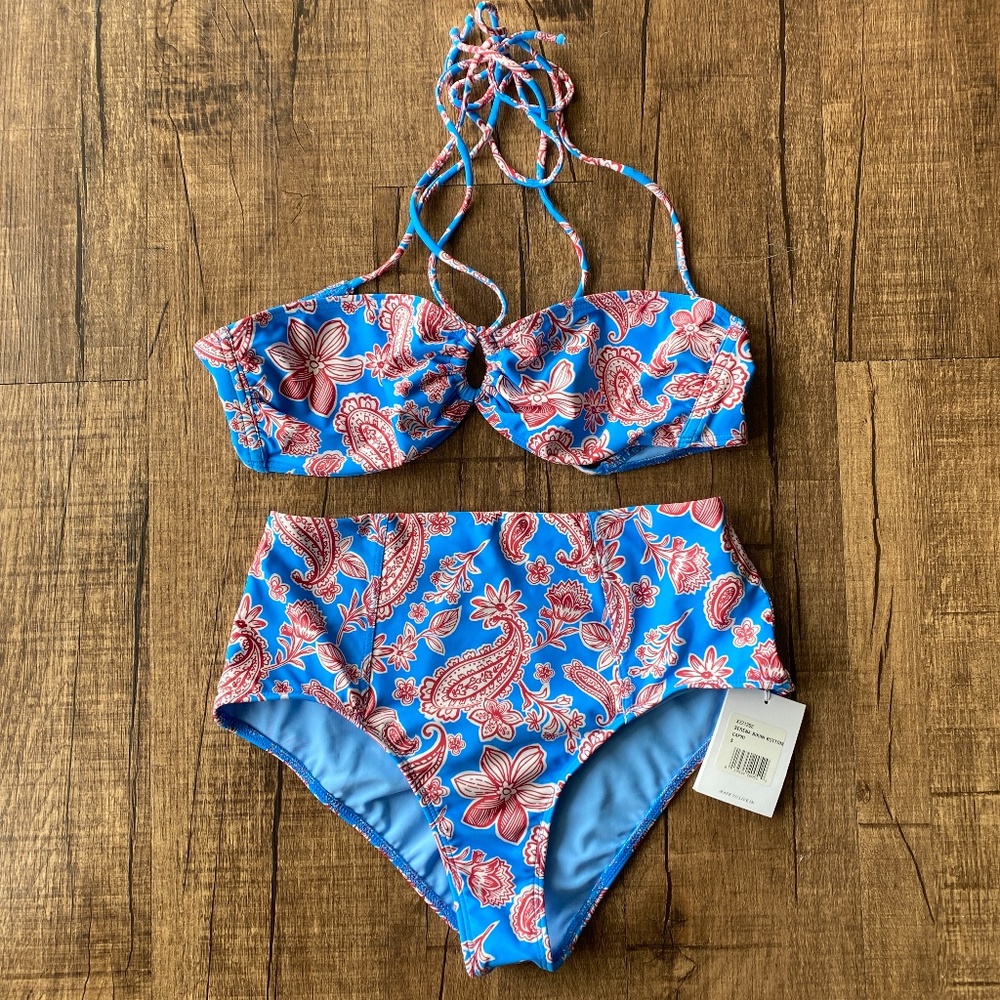 Xirena Serena Swimsuit 2-piece, NWT Top- MED, Bikini- SML